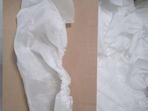 Hopen Polypropylene Overshoes - White 30g/m² - Box of 1000 (500 pairs)