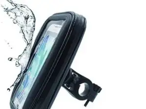 PR-2051 Housse de support de vélo pour smartphones - Résistant aux éclaboussures - 360°