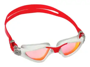 AQUA SPHERE SWIMMING GOGGLES KAYENNE A. GREY RED EP2961006LMR