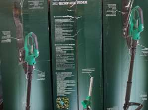 Telescope Hedge Trimmer with 20V AKKU and Charger, New but Damaged Box