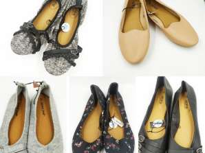 Wholesale Collection of Women's Ballet Flats - Sizes 36-41, Various Models