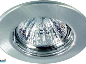 Paulmann Quality recessed light fixed max.50W 12V GU5.3 51mm iron brushed