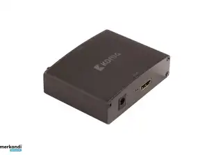 VGA-Buchse + 2 Cinch-Buchsen-Videokonverter - HDMI-Konig-Ausgang