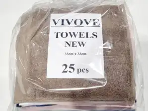 Πετσέτες Vivove - Νέα χονδρική - μαλακή, απορροφητική και μακράς διαρκείας.