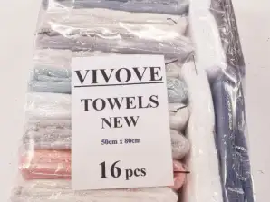 Vivove Towels New 50x80cm Wholesale