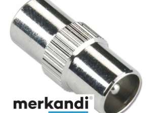 Bandridge - Koax-Kupplungsstecker / Stecker
