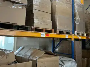 15 pallets met kerstartikelen, kerstboomversiering, seizoensartikelen