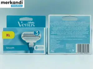 GILLETTE VÉNUS LAMES DE RASOIR LISSES PAQUET DE 8