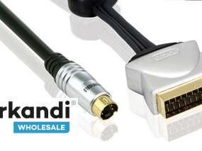Profigold - Cable de vídeo conector SCART / conector S-VIDEO - 3,0 m