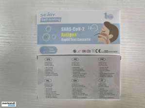 SEJOY Antigen Nasal Test Kit for COVID-19 Detection - Multilingual Instructions Included