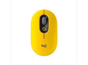 Ratón inalámbrico POP de Logitech con emoji - Gelb - 910-006546