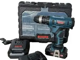 SR-005 Boxer 24V Li-Ion Cordless Screwdriver Set - 2 batteries - 72 pieces