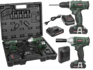 SR-035 Boxer SR-Line Combi Set - Drill + Impact Wrench