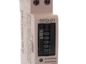 Enfas elektronisk mätare SFD-01 40A