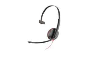 Auricolare Poly Blackwire 3215 USB Typ-A Nero/Rot - 209746-22