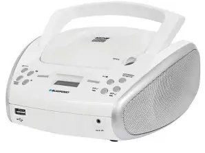 BOOMBOX Blaupunkt BLP 8300-112 Musikplayer weiße Farbe