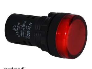 220V paneelverlichting - rood