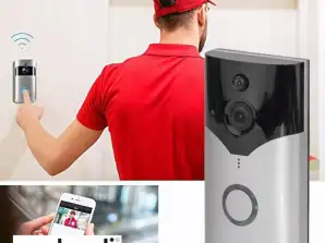 LANGATON VIDEO DOORPHONE WIFI NIGHT VISION SKU: 385-B (varastossa Puolassa)