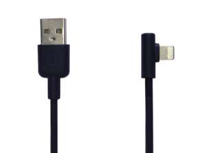 Crown 1m úhlový Lightning USB nabíjecí a synchronizační kabel