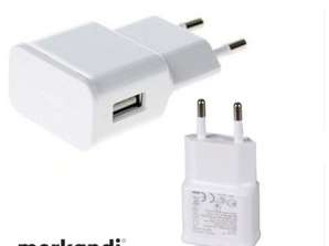 2A 15W Schnellladegerät USB-Stecker Weiß