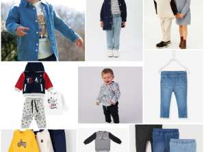 Lotto all'ingrosso assortito di abbigliamento per neonati e bambini Black Friday