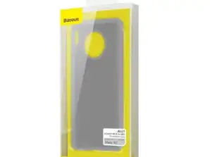Baseus Huawei Mate 30 case Jelly Liquid Silica Gel Transparent Black