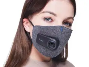 Xiaomi Mi máscara facial de ar puramente antipoluição bateria 550mAh