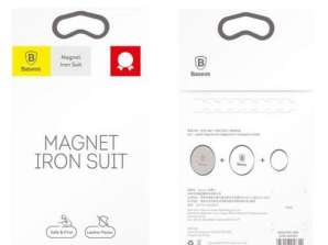 Baseus Car Mount Magnet iron Suit pour étuis Argent (ACDR-A0S)