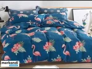 BEDDING 160x200 FLANNEL F-6642 + BED SHEET