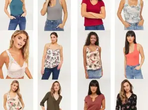 T-shirts et croptops de nouvelle marque - Vêtements pour femmes dans différents styles en taille XS-XXL