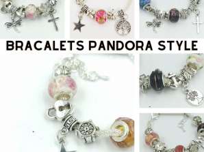 Bracelets de style Pandora - Cadeaux de Noël - Bijoux de mode