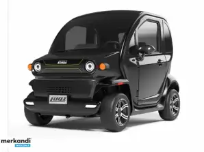 Luqi EV300-M1 | Electric city car | Black and Grey | Now in Stock in our Warehouse in Holland!