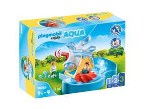 Playmobil water wheel with carousel construction toy 70268