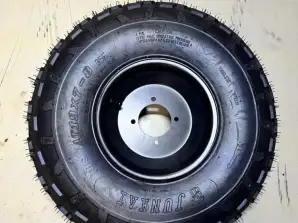 8 inch front tire quad 125cc with 4 hole mount AT19x7-8