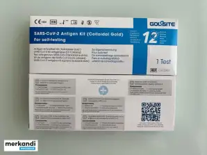 Kit de autodiagnóstico Goldsite Covid-19 (EN/DE/IT/FR/ES/RO/SK)