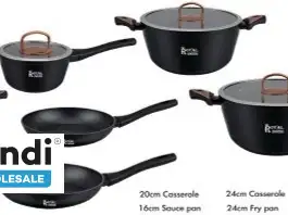 Stone Inspiration 10-Piece Cookware Set - All Burners including Induction