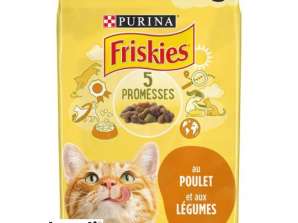 Kroketes Cat Friskies Vistas/Dārzeņi 4kg