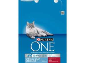 Croquettes cat Purina One sterilized beef 3kg