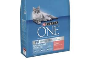 Kroketten Katze Purina One sterilisierter Lachs 3kg