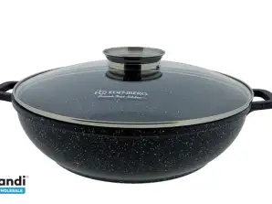 EB-8135 Роскошная сковорода вок - Ø 32 см - 5,5 л - 3-слойное антипригарное покрытие