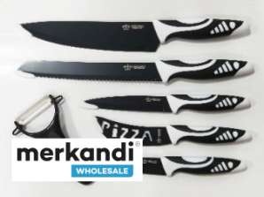 Conjunto de 6 facas Modelo preto: RS-V5 Utensílios de cozinha para venda