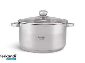 EB-3005 Cooking Pot with Lid - Stainless Steel - Ø 20 cm - For All Heat Sources