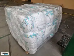 Economy Baby Diapers - Diaper - A-Class - in Bales - New Production