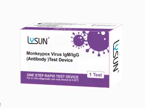 Testovací zařízení na virus Monkeypox IgM/IgG (protilátka).