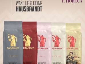 Hausbrandt Coffee - Café moído - Grãos de café - cápsulas Nespresso - arábica, columbus