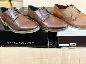 Lot mixte de chaussures pour hommes en cuir - Toutes prêtes à être expédiées - 6200 paires | Lot mixte