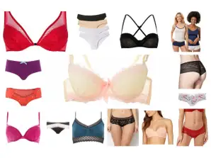 Glamor Mix Lingerie & Underwear - Assorted Lot of Lingerie, Panties, Bra Sets, and More