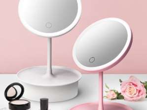 Osvetlené kozmetické zrkadlo pre LED make-up