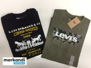 Levi's Großhandel T-Shirts Herrensortiment CLEAN IRR 48Stk. - Herrenbekleidung - Clean IRREGULAR Innenseite gestempelt - Verschiedene Styles -Größen: Klein bis XXL, gemischt