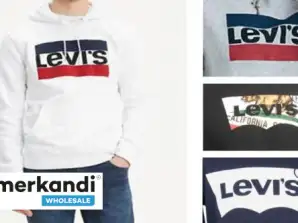Levi's muške majice s printom kapuljače: veleprodaja 24pc asortimana u različitim stilovima i bojama